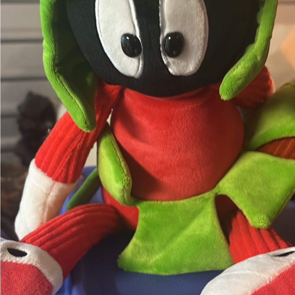 Scentsy Plush Alien Toy - Red and Green
